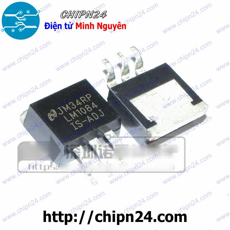 [1 CON] IC LM1084-ADJ TO-263-3 (SMD Dán) (LM1084IS-ADJ LM1084 IS-ADJ LM1084 1084 ADJ)