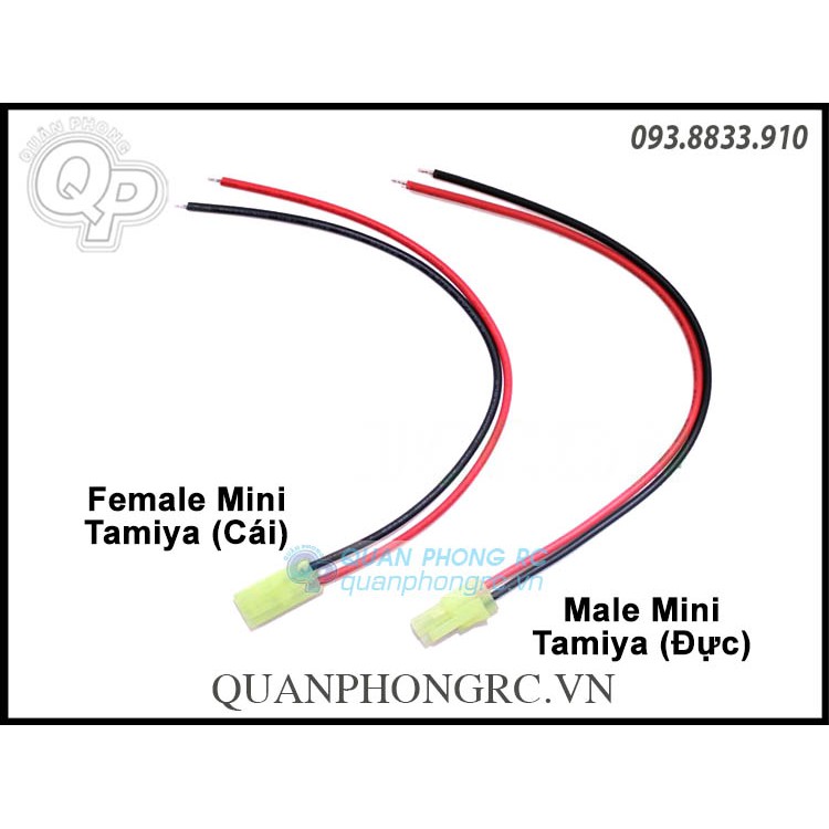 Cáp Mini Tamiya Male (Đực) Connector