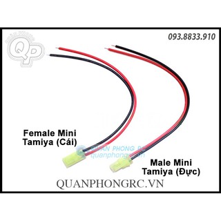 Cáp Mini Tamiya Male (Đực) Connector
