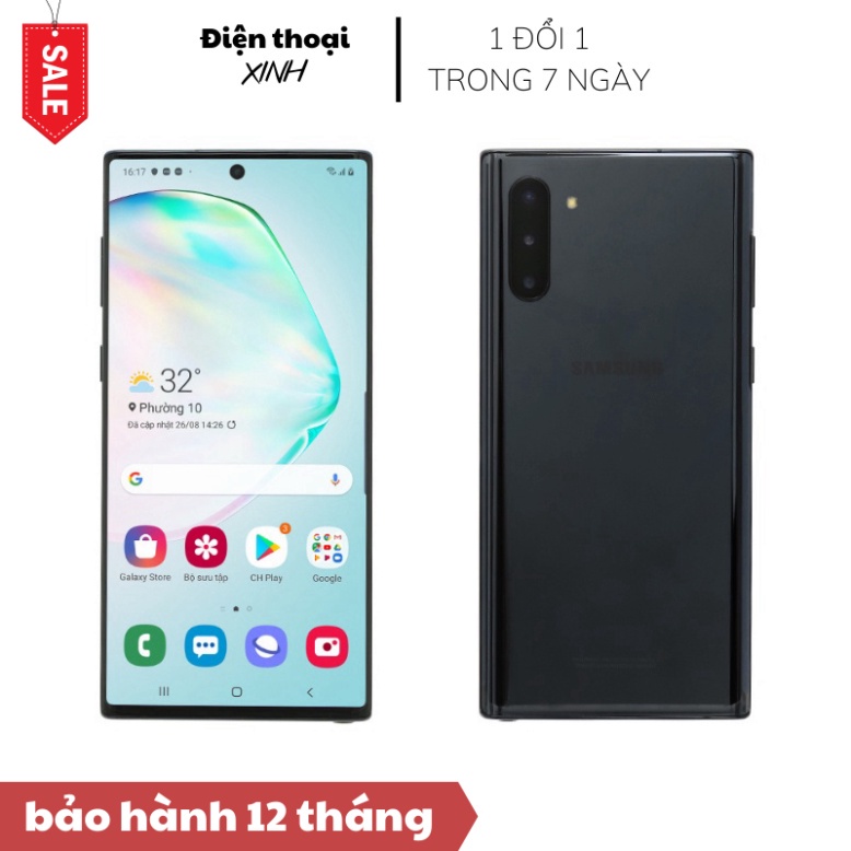 Điện thoại samsung galaxy note 10 5g nguyên seal bảo hành chính hãng tại Điện Thoại Xinh