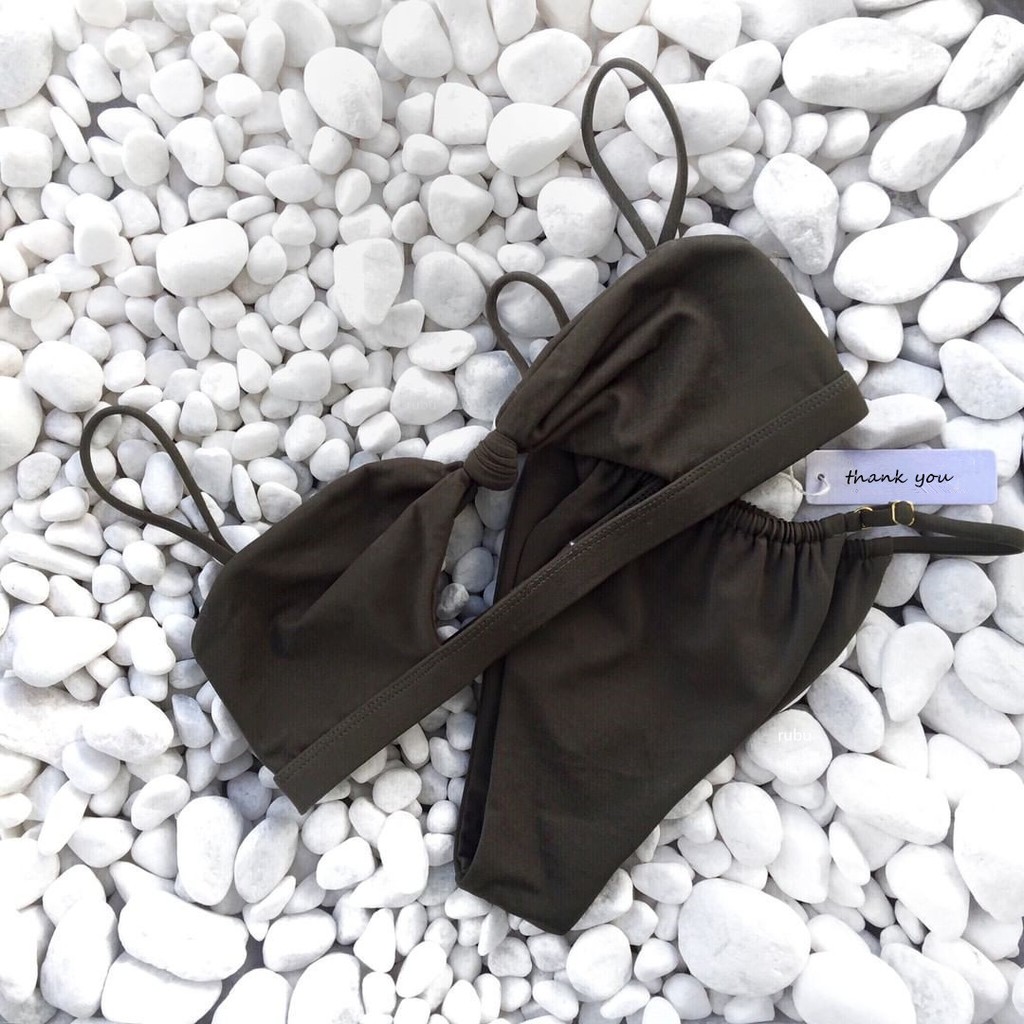 Bikini thắt nút ngực cut out | BigBuy360 - bigbuy360.vn