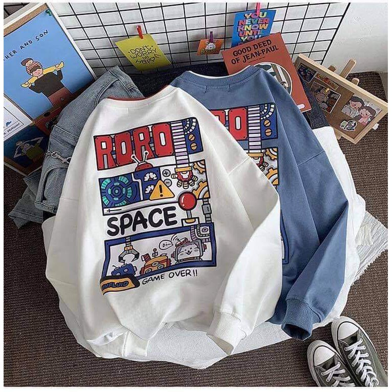 Áo Sweater RORO 5 màu Unisex + Ảnh | BigBuy360 - bigbuy360.vn