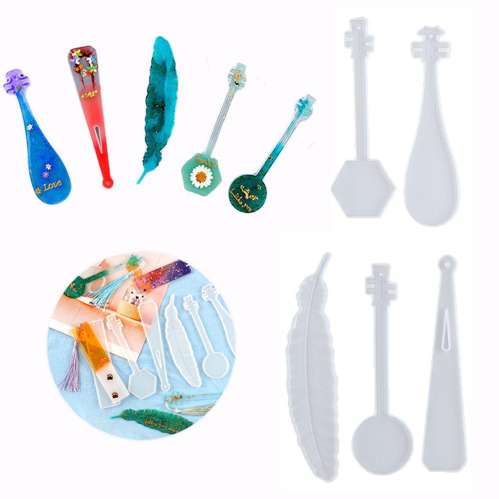 Khuôn Làm Thẻ Đánh Dấu Sách Bằng Nhựa Resin|Keo Dán Sách Handmade Chất Lượng Cao Tiện Lợi Dễ Sử Dụng