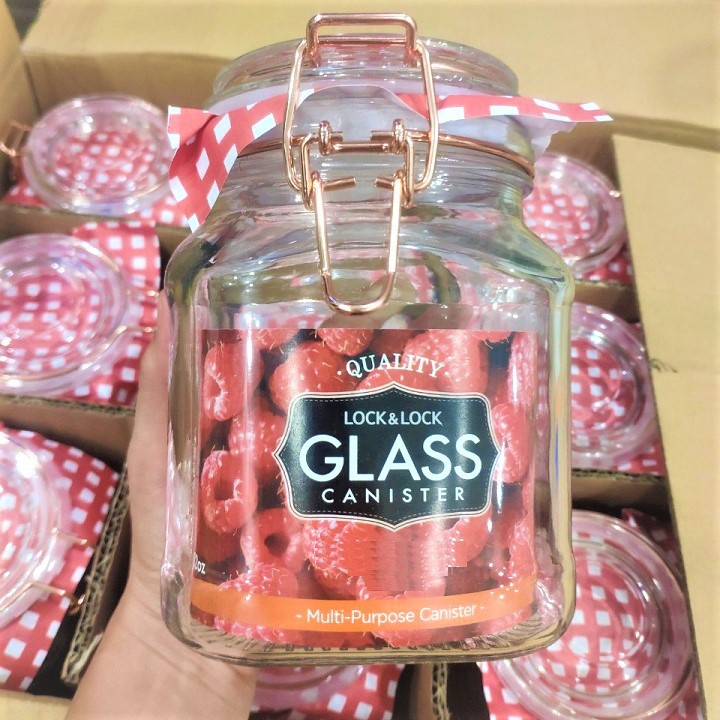 Hủ thủy tinh lock&lock - hũ thủy tinh lock&lock