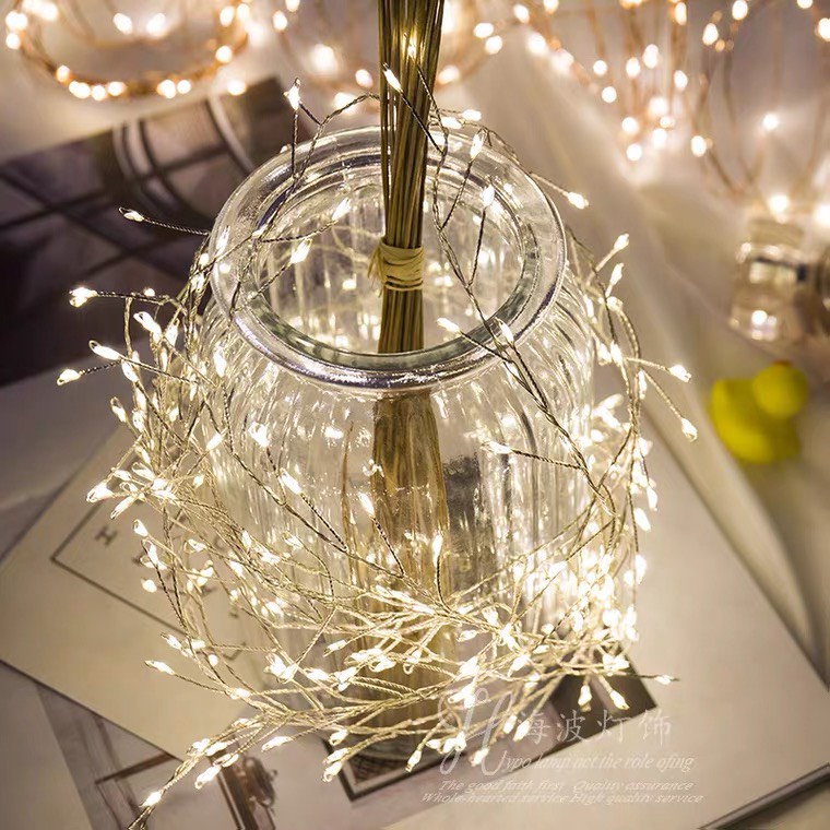 Đèn LED Trang Trí Đom Đóm Fairy Light 300 BÓNG 5 MÉT - Đèn Trang Trí Ngoài Trời Và Phòng Ngủ GIA DỤNG NHƯ Ý