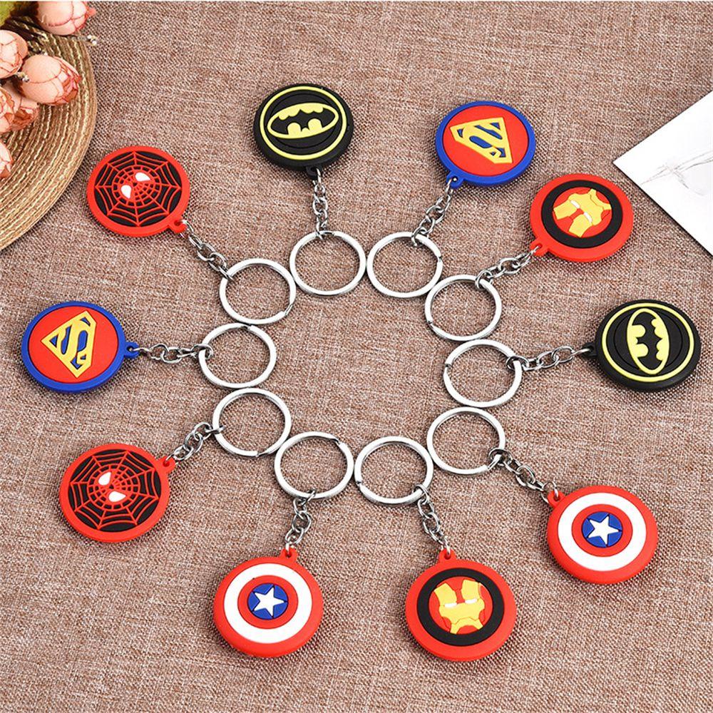Móc Khóa Hình Khiên Captain America Dùng Làm Phụ Kiện Chụp Ảnh / Móc Khóa
