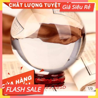 QUẢ CẦU PHONG THỦY PHA LÊ 8CM (ĐỦ MÀU)