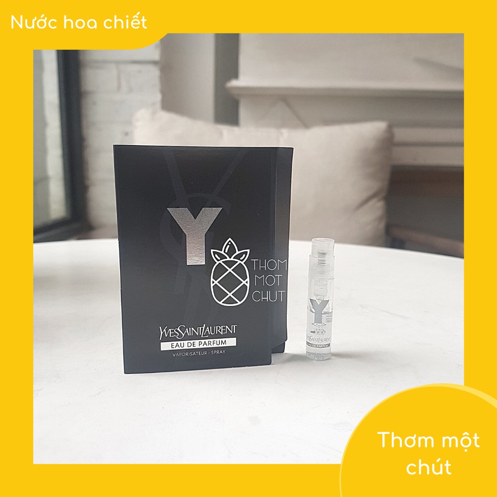 Thơm một chút - Vial nước hoa YSL Y EDP 1.2 ml