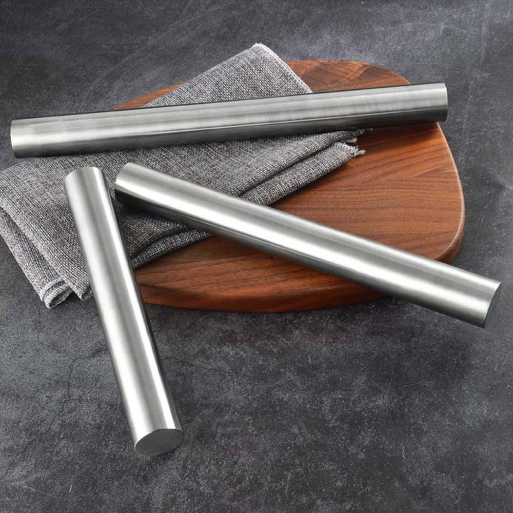 Cây Lăn Bột Làm Bánh Bằng Thép Không Gỉ Tiện Dụng