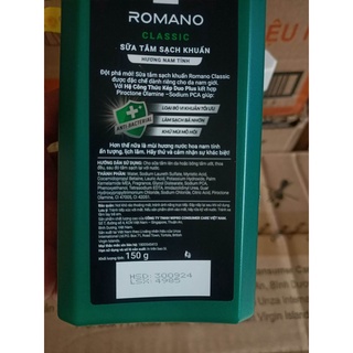 Sữa Tắm Romano 150g