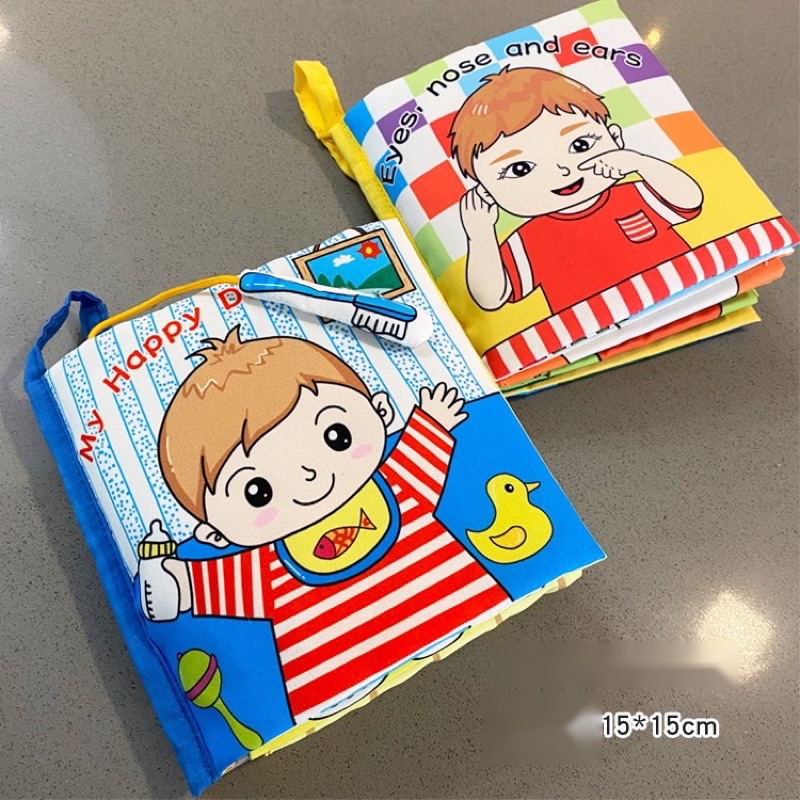 [Me&amp;Bé] SÁCH VẢI GIÁO DỤC ĐẦU ĐỜI CHO BÉ NHỮNG HOẠT ĐỘNG HẰNG NGÀY BỔ ÍCH