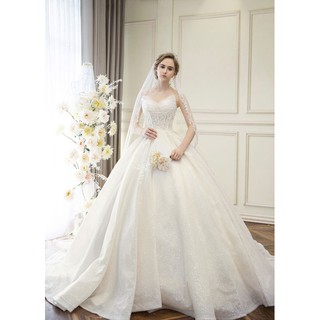 Tùng váy cô dâu dài 150 mã số 1
