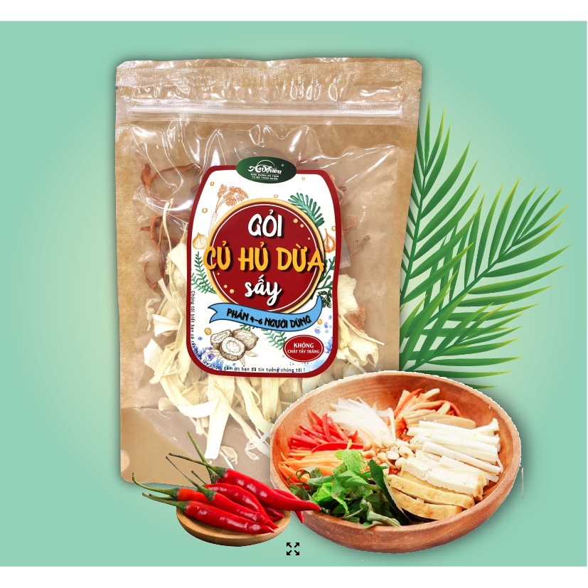 HÀNG CÔNG TY, Gỏi Củ Hủ Dừa Sấy An Nhiên 50g