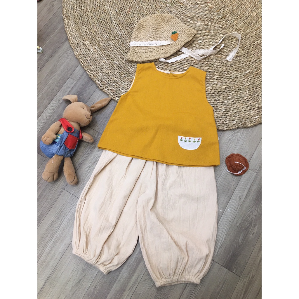 Quần bom cara cho bé trai, gái Moon Ha Kids