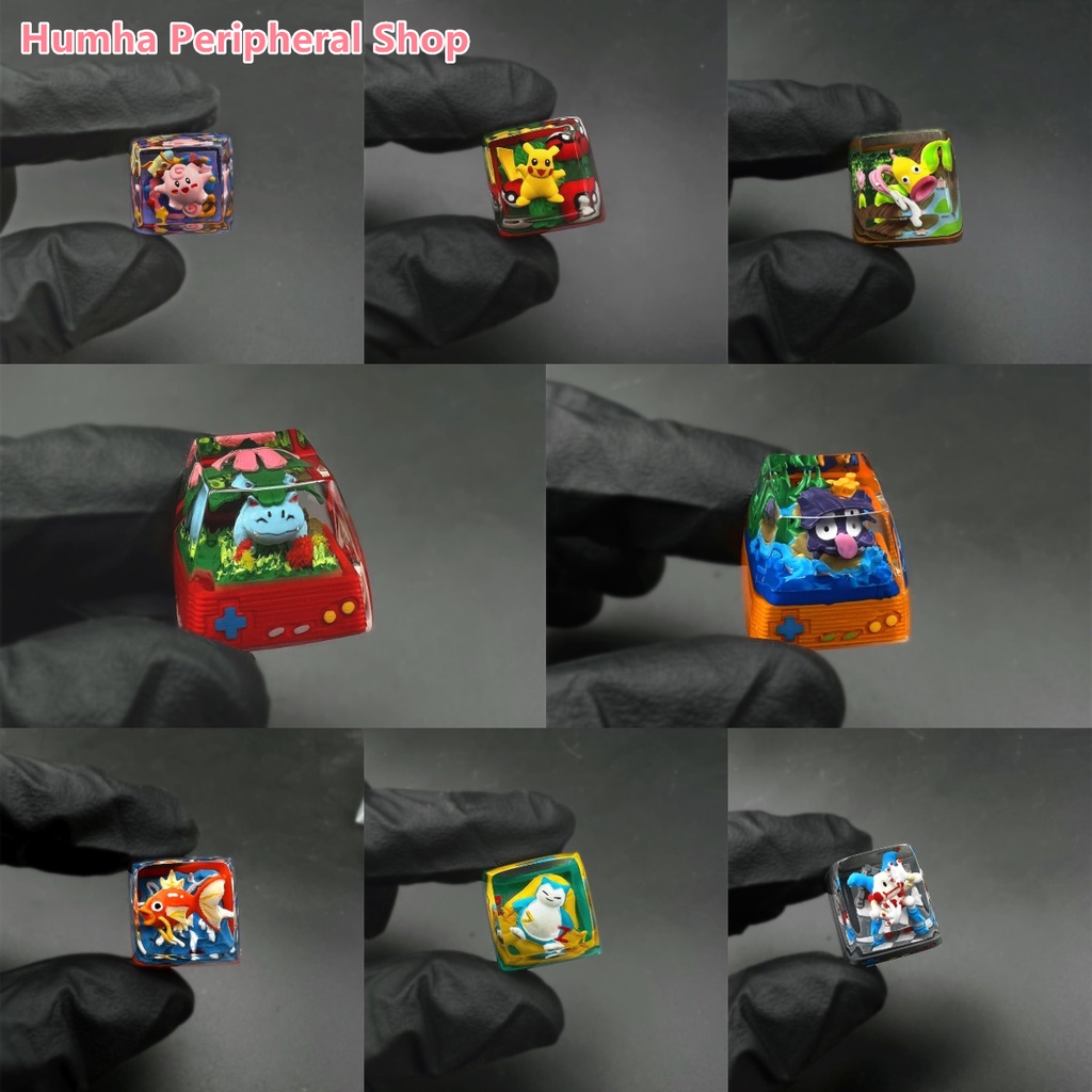 Artisan keycap Anime keycap Resin Thủ Công Có Thể Tùy Chỉnh Dùng Để Trang Trí Bàn Phím Cơ