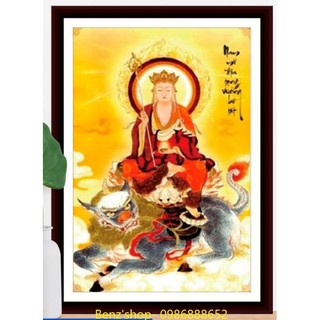 [⚡HOT SALE⚡] Tranh đính đá venus Địa Tạng Vương Bồ Tát VS471 kích thước 85x60cm
