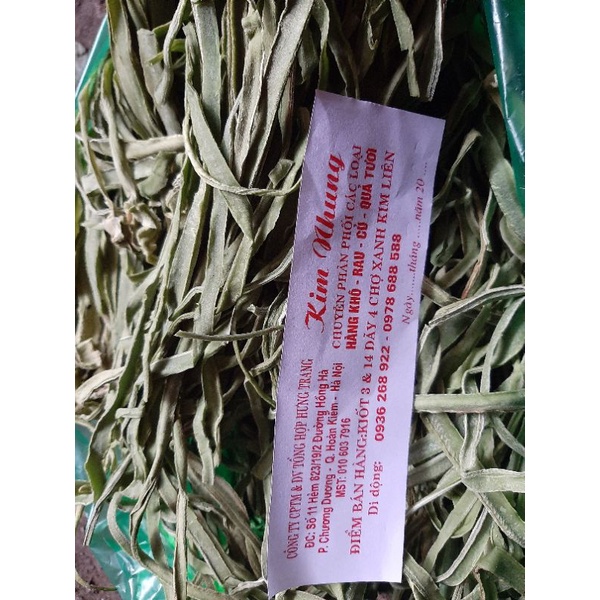 Rau Tiến Vua khô giòn xanh ( 100g - 500g)