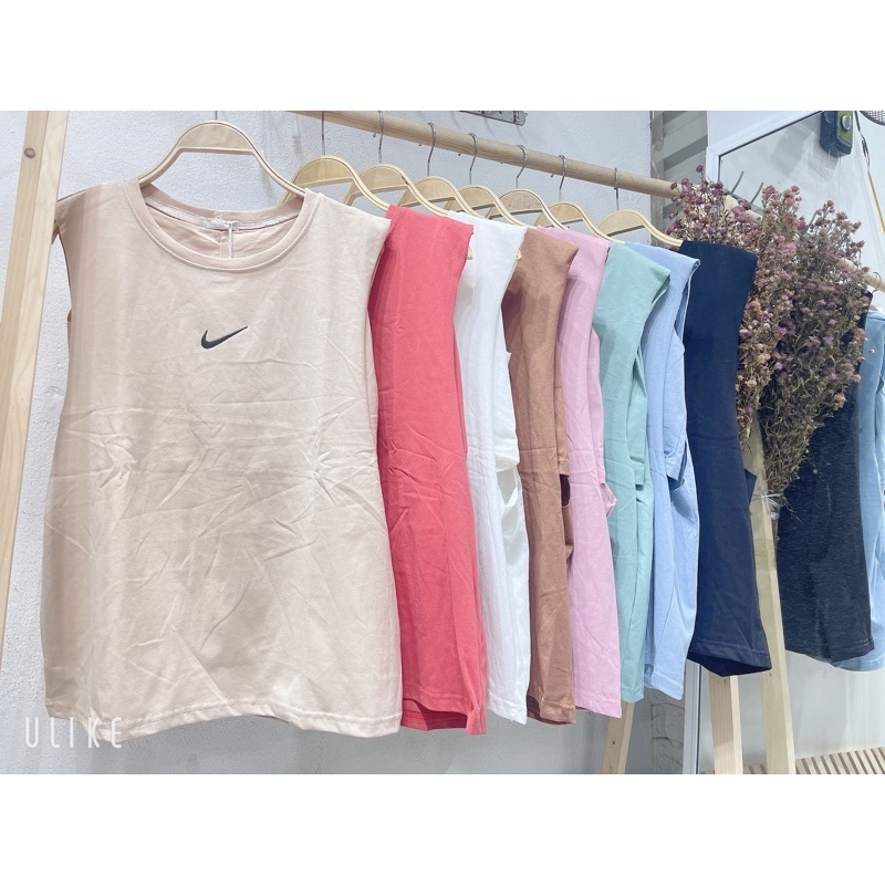 áo tanktop thêu kèm quây ( NI_ke)
