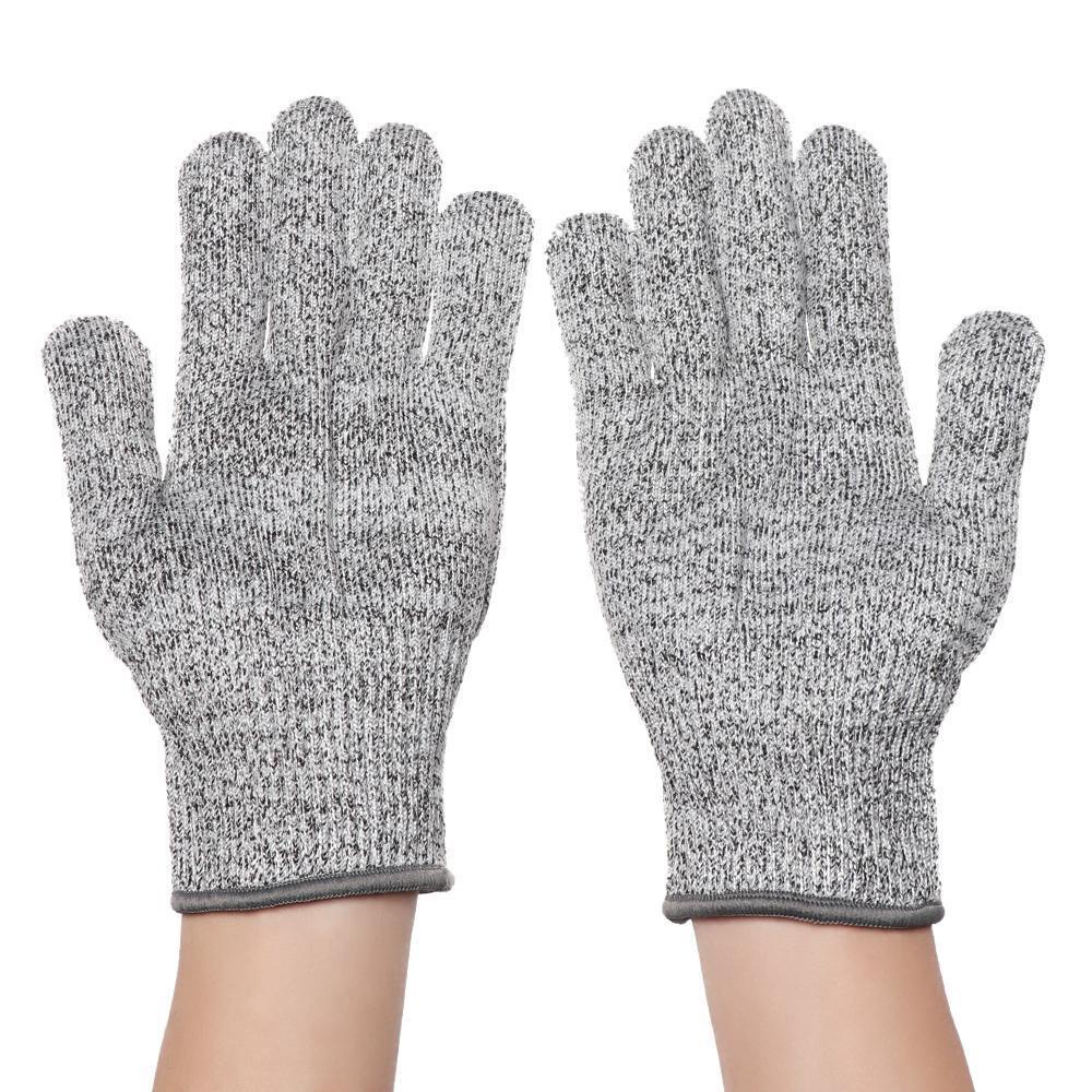 1 Đôi Găng Tay Lưới Kim Loại Chống Đứt Tay Đa Năng