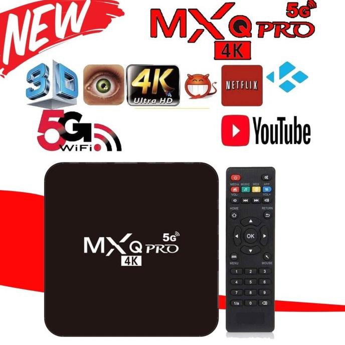 Đầu Tv Box Android Mxq-Pro 4k 2gb Và Phụ Kiện