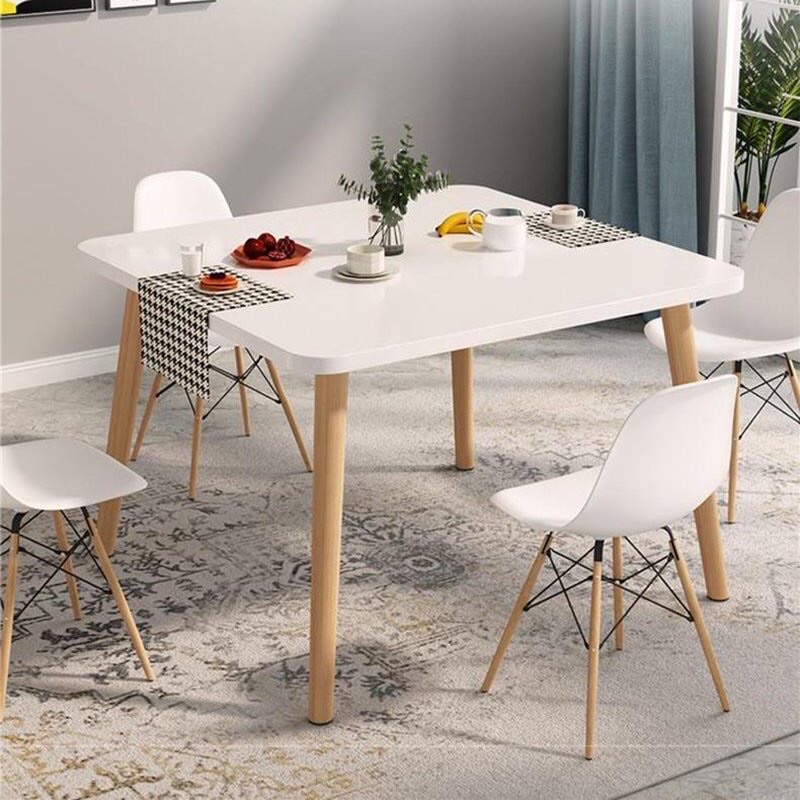 bàn ăn gia đình có thể sử dụng làm bàn trà hoặc bàn làm việc tiết kiệm diện tích