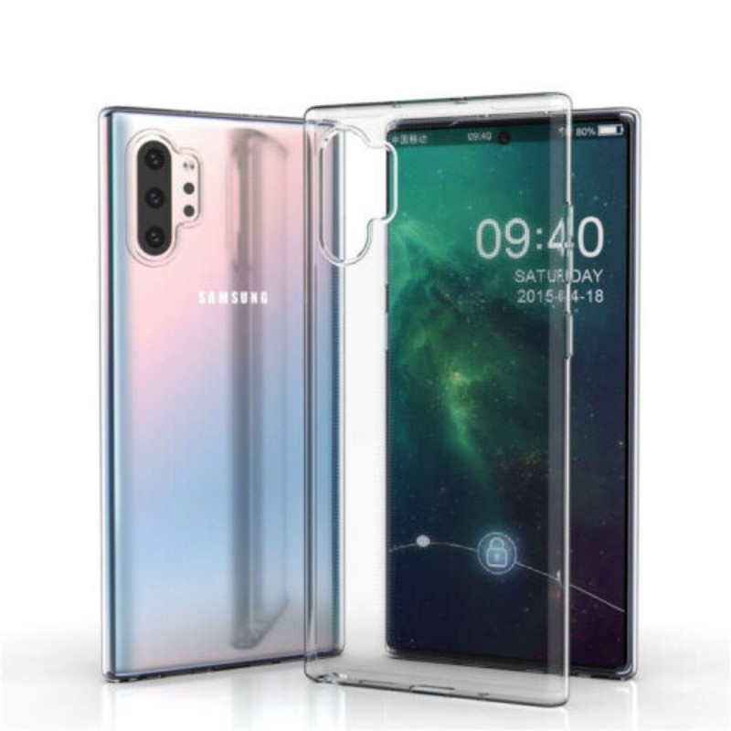 Ốp điện thoại TPU siêu mỏng trong suốt thời trang cho Samsung Galaxy Note 10 10 Plus