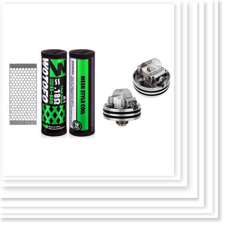 MESH COIL Wotofo ( 10 coil ) 1hop(10 mesh)