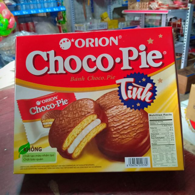 Bánh Choco-Pie Orion hộp 12Chiếc