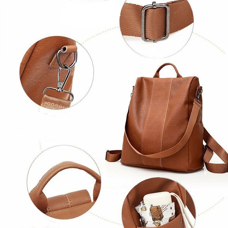 Balo chống trộm da chống thấm nước giá bao rẻ