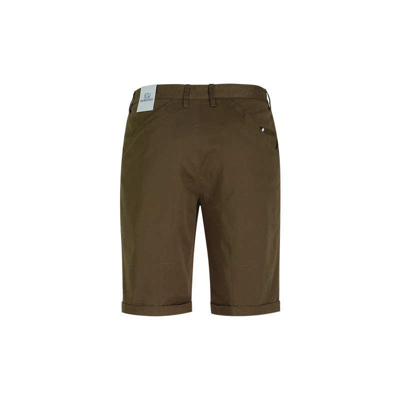 Quần sooc kaki Nam màu xanh rêu DGCs - SQS1804M-M3