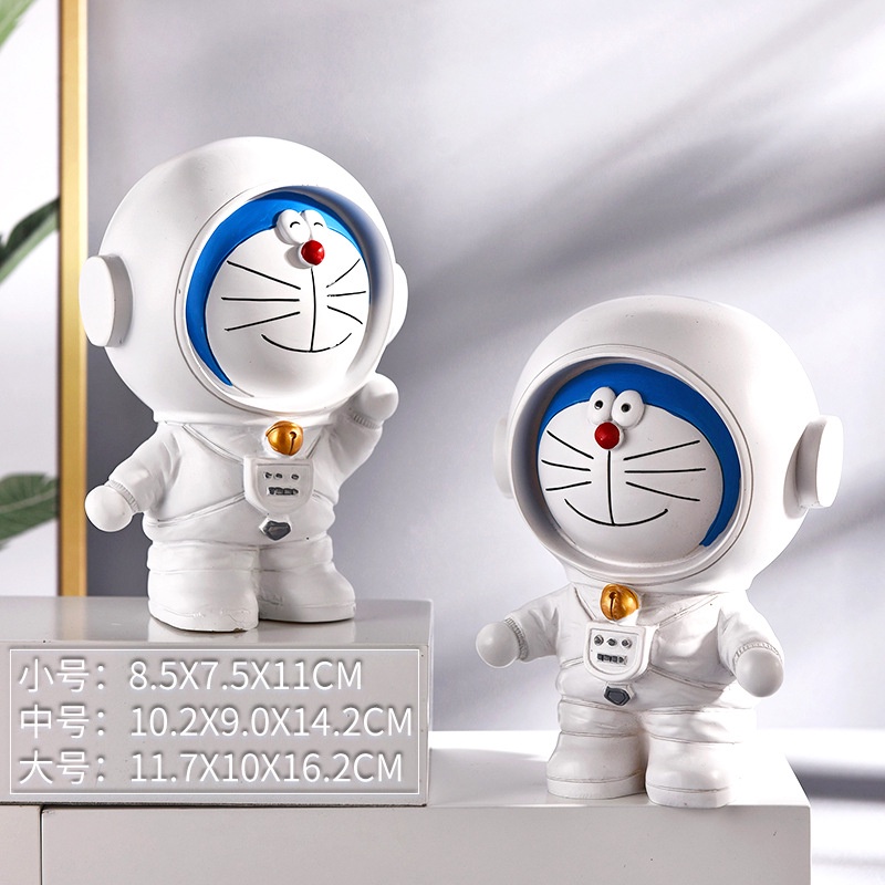 Phi hành gia Doraemon trang trí nhà cửa, phòng khách