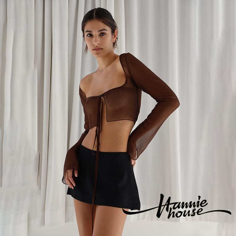 Áo Khoác Cardigan Tay Dài Dạng Lưới Thời Trang Cho Nữ