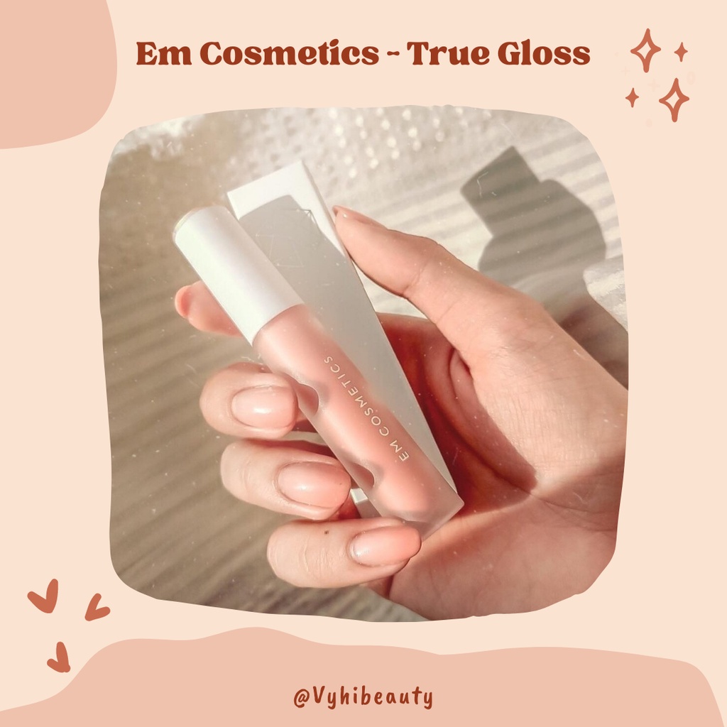 Son bóng Em Cosmetics True gloss