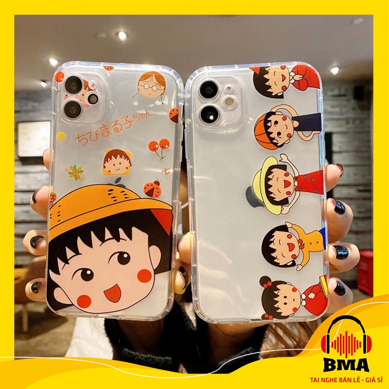 Ốp lưng xiaomi redmi 10C/note 10 /note 8/ note 8 pro/note 9s/note 9/ redmi 9A/ redmi 9/note 7/8/8A mẫu Maruko chan _7