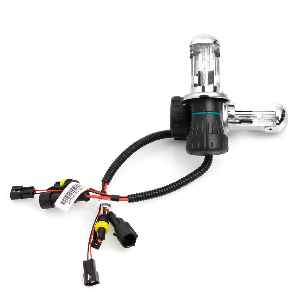 Set 2 Đèn Pha H4 6000K 35W Bi-Xenon Ánh Sáng Trắng Cao Cấp Cho Ô Tô