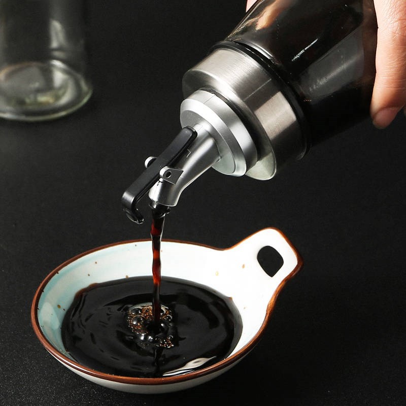 Chai, Bình Thủy Tinh Chiết Rót, đựng Thực Phẩm, dầu ăn, nước chấm 170ml - 300ml - 500ml | BigBuy360 - bigbuy360.vn