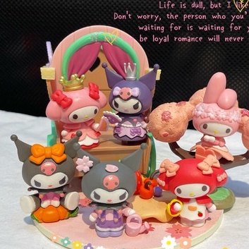 Hàng Mới Về Mới Giỏ Đựng Hoa / Búp Bê Trang Trí Tiệc Trà Bí Ngô / Melody Kuromi DIY