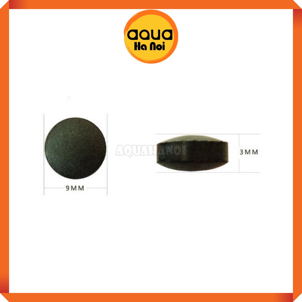 Tảo xoắn Spiru.lina - Tảo viên thức ăn cá tép cảnh - gói 20g ~ 100 viên