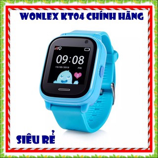 Đồng hồ định vị wonlex kt04 màu xanh chống nước