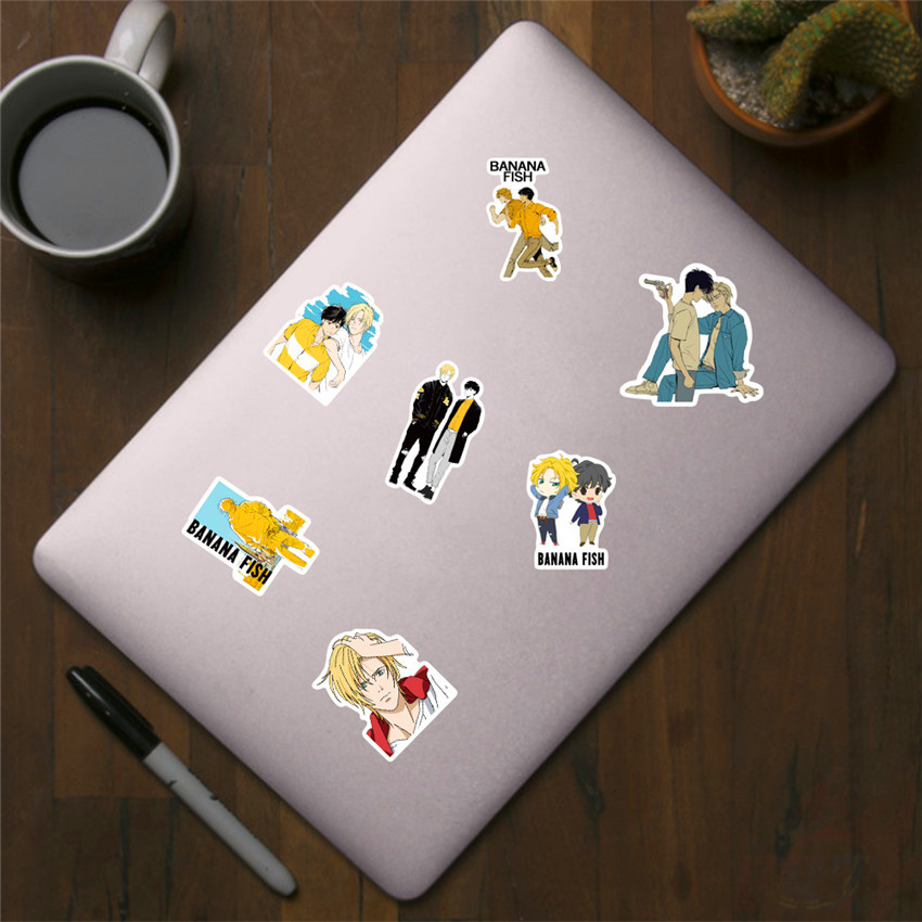 ❉ BANANA FISH - Series 01 Anime Stickers ❉ 50Pcs/Set Waterproof DIY Fashion Decals Doodle Stickers