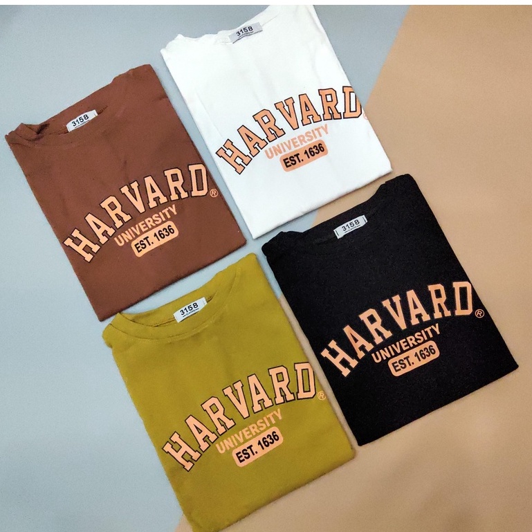 Áo phông cotton 3158 Harvard