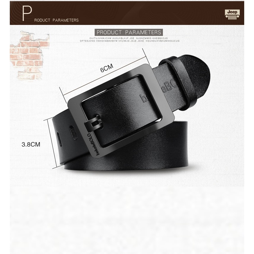 HÀNG HIỆU/Thắt Lưng Da Nam Khóa Tự Động Cao Cấp Dây Nịt Nam Da Bò 100% Chính Hãng Bekele POLO Mầu Bạc Nam Tính... | BigBuy360 - bigbuy360.vn