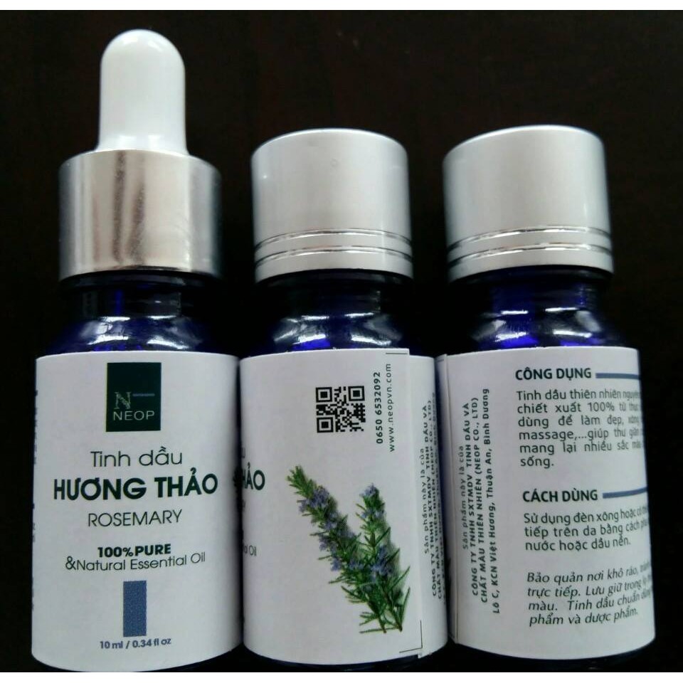 [FREESHIP TỪ 50K] Tinh Dầu Hương Thảo NEOP - Rosemary Essential Oil 10ml