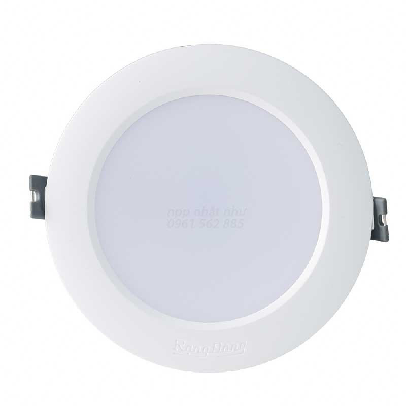 Đèn LED Âm trần Downlight Rạng Đông 90/7w Viền Trắng