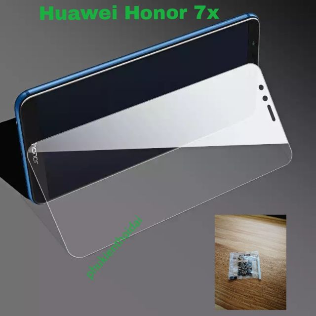Huawei Honor 7x Cường lực trong suốt loại tốt không full màn ( tặng keo chống hở mép )