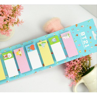 Set Note Đánh Dấu Trang BT21 Mẫu 5