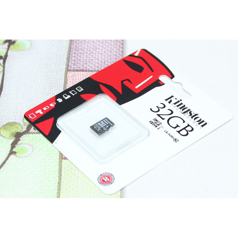 Thẻ nhớ 32GB Kingston MicroSD Class10 chính hãng FPT phân phối