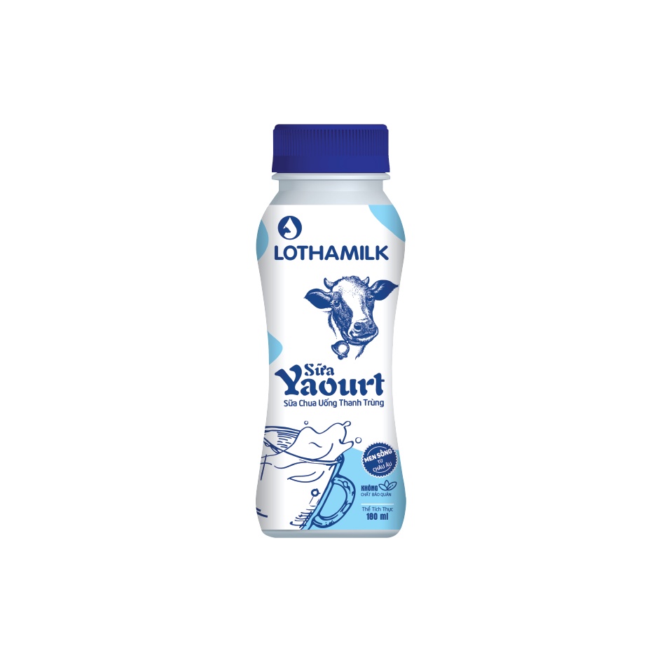 Sữa chua uống Lothamilk 180ml