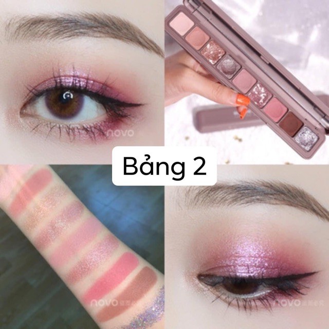 Bảng phấn mắt Novo 9 màu mềm mại | BigBuy360 - bigbuy360.vn