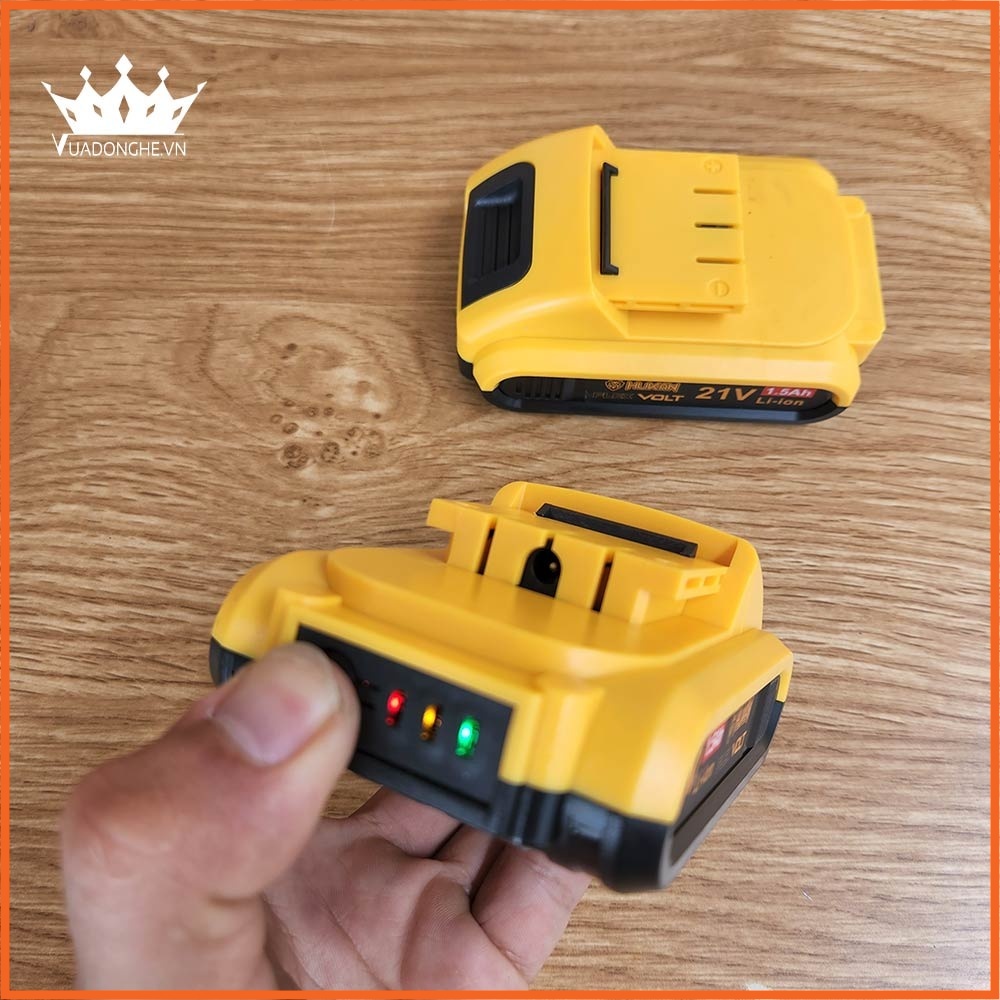 Máy Khoan Pin cầm tay HUKAN  HK - F8 21V Có Chổi Than. Máy khoan pin bảo hành chính hãng 6 tháng Hukan.